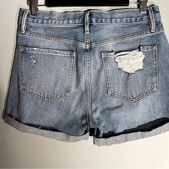 FRAME Le Beau denim shorts - Picture 4 of 5